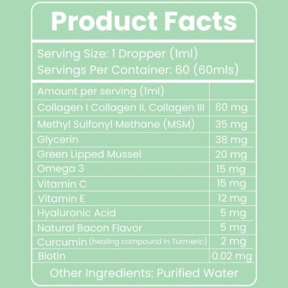Waggle Hounds® 9 in 1 Premium Liquid Collagen