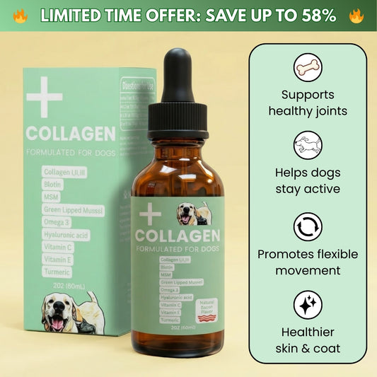 Waggle Hounds® 9 in 1 Premium Liquid Collagen