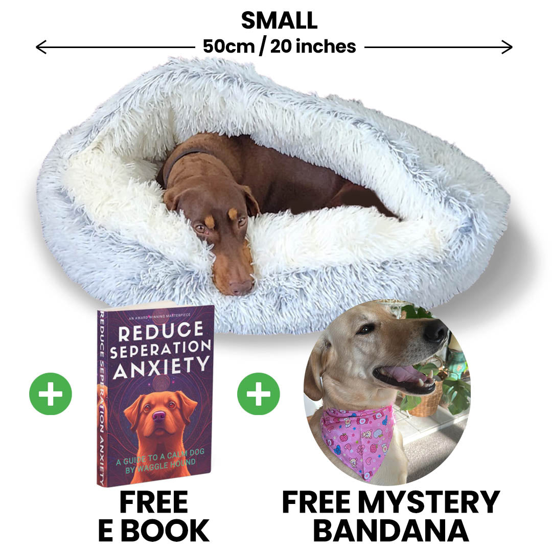 SnuggleCove - #1 Calming Dog Bed
